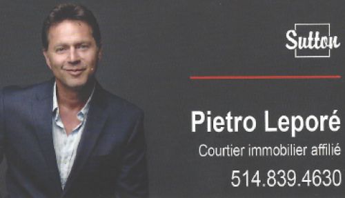 Sutton - Pietro Leporé à Laval